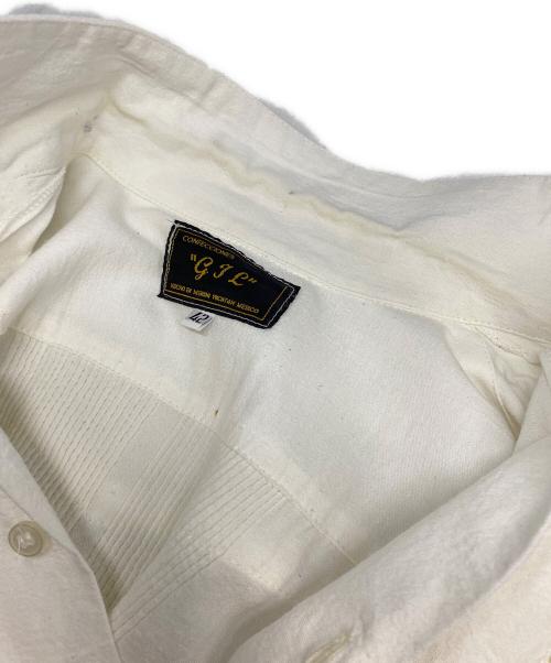 GJL（ジージェーエル）GJL (ジージェーエル) キューバシャツ ホワイト サイズ:42の古着・服飾アイテム