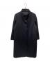 23区（ニジュウサンク）の古着「ウールカシミヤビーバー スタンドカラー コート」｜ブラック