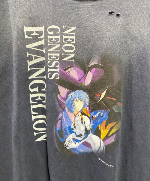 Protocol Index（プロトコルインデックス）Protocol Index (プロトコルインデックス) EVANGELION LONGSLEEVE ネイビー サイズ:3の古着・服飾アイテム