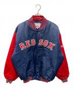 STARTERスターター）の古着「90's REDSOX スタジャン」｜ネイビー×レッド
