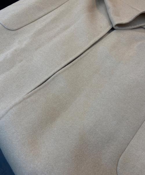 MaxMara（マックスマーラ）MaxMara (マックスマーラ) クチートアマーノ フーデッドコート ベージュ サイズ:40の古着・服飾アイテム