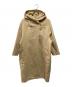 MaxMara（マックスマーラ）の古着「クチートアマーノ フーデッドコート」｜ベージュ