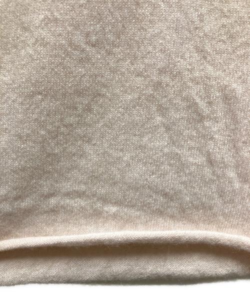 GALERIE VIE（ギャルリーヴィー）GALERIE VIE (ギャルリーヴィー) スコットランドカシミヤ タートルネックプルオーバー ピンク サイズ:FREEの古着・服飾アイテム