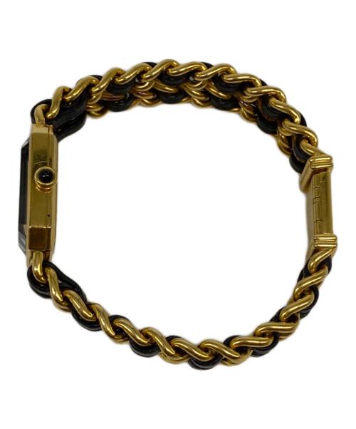 CHANEL（シャネル）CHANEL (シャネル) プルミエール　腕時計 ブラックの古着・服飾アイテム