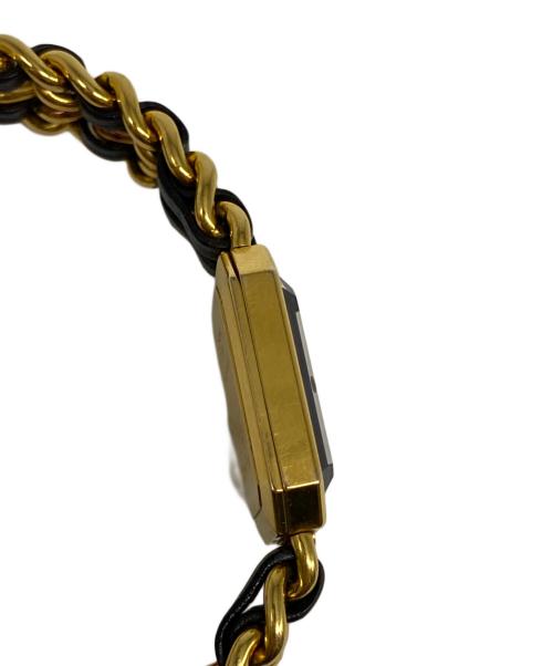 CHANEL（シャネル）CHANEL (シャネル) プルミエール　腕時計 ブラックの古着・服飾アイテム