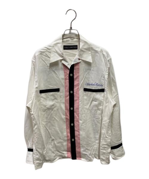 WACKO MARIA（ワコマリア）WACKO MARIA (ワコマリア) SWITCHING SHIRT ホワイト サイズ:Ｓの古着・服飾アイテム