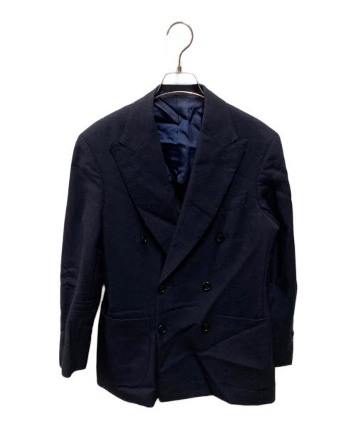 BEAMS F（ビームスエフ）BEAMS F (ビームスエフ) ダブルブレストジャケット ネイビー サイズ:44の古着・服飾アイテム