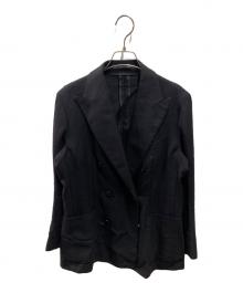 TAGLIATORE（タリアトーレ）の古着「ダブルジャケット」｜ブラック