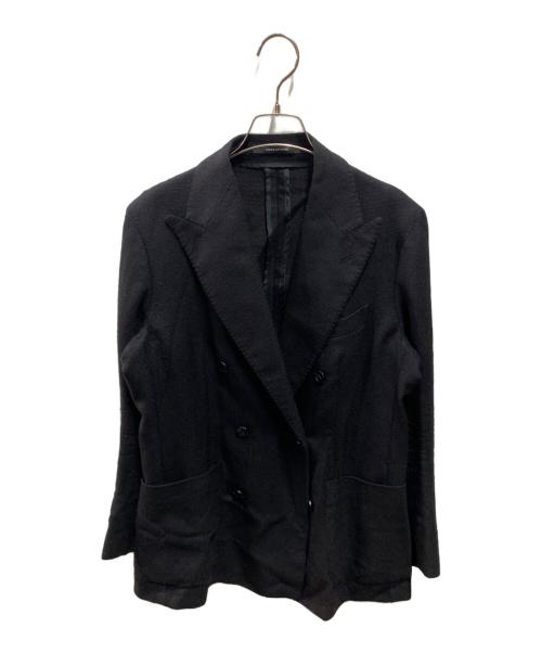 TAGLIATORE（タリアトーレ）TAGLIATORE (タリアトーレ) ダブルジャケット ブラック サイズ:46の古着・服飾アイテム