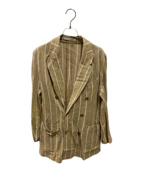 TAGLIATORE（タリアトーレ）TAGLIATORE (タリアトーレ) ダブルジャケット ベージュ サイズ:46の古着・服飾アイテム