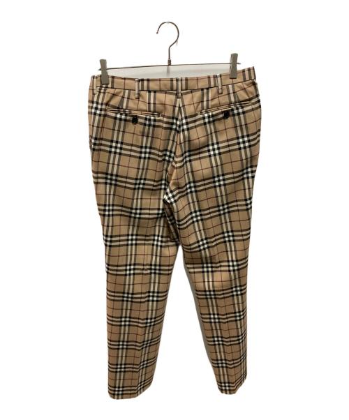 BURBERRY BLUE LABEL（バーバリー ブルー レーベル）BURBERRY BLUE LABEL (バーバリー ブルー レーベル) ノヴァチェックスラックス ベージュ サイズ:82の古着・服飾アイテム