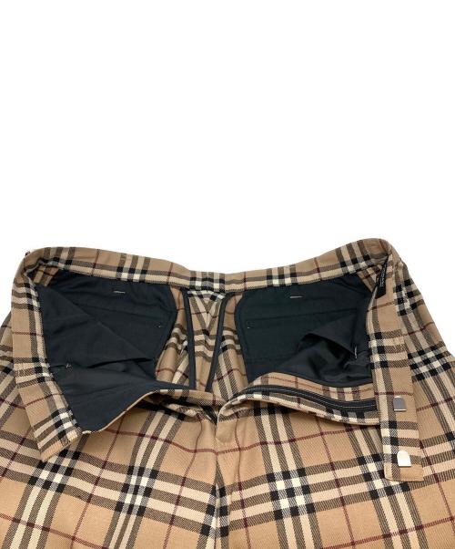 BURBERRY BLUE LABEL（バーバリー ブルー レーベル）BURBERRY BLUE LABEL (バーバリー ブルー レーベル) ノヴァチェックスラックス ベージュ サイズ:82の古着・服飾アイテム