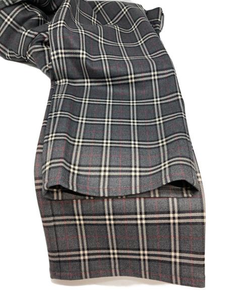 BURBERRY BLACK LABEL（バーバリーブラックレーベル）BURBERRY BLACK LABEL (バーバリーブラックレーベル) ノヴァチェックスラックス グレー サイズ:82の古着・服飾アイテム