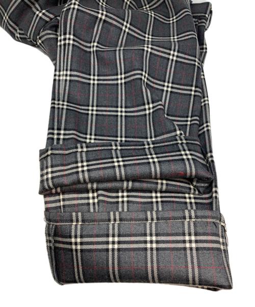 BURBERRY BLACK LABEL（バーバリーブラックレーベル）BURBERRY BLACK LABEL (バーバリーブラックレーベル) ノヴァチェックスラックス グレー サイズ:82の古着・服飾アイテム