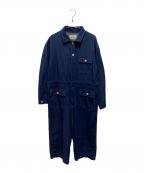 BEAMS BOYビームスボーイ）の古着「24SS デニム ミリタリー オールインワン」｜インディゴ