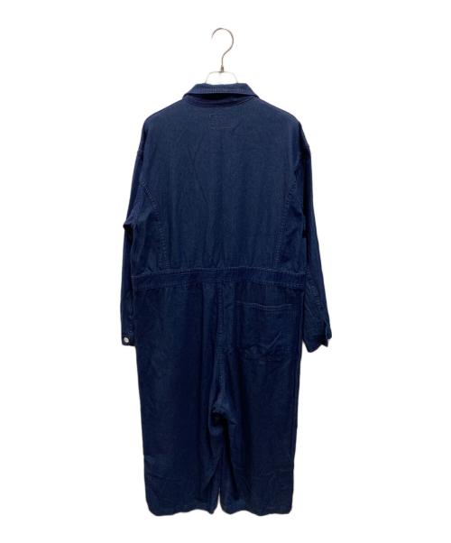 BEAMS BOY（ビームスボーイ）BEAMS BOY (ビームスボーイ) 24SS デニム ミリタリー オールインワン インディゴ サイズ:FREEの古着・服飾アイテム