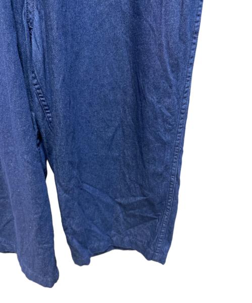 BEAMS BOY（ビームスボーイ）BEAMS BOY (ビームスボーイ) 24SS デニム ミリタリー オールインワン インディゴ サイズ:FREEの古着・服飾アイテム