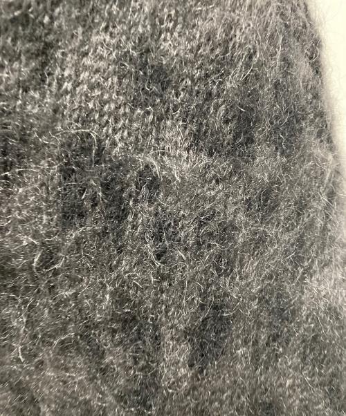 WACKO MARIA（ワコマリア）WACKO MARIA (ワコマリア) LEOPARD HEAVY MOHAIR KNIT CARDIGAN ブラック サイズ:XLの古着・服飾アイテム