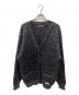 WACKO MARIA（ワコマリア）の古着「LEOPARD HEAVY MOHAIR KNIT CARDIGAN」｜ブラック