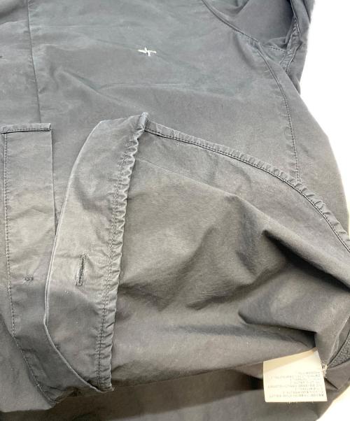 STONE ISLAND（ストーンアイランド）STONE ISLAND (ストーンアイランド) バンドカラーシャツ ブラック サイズ:Ｓの古着・服飾アイテム