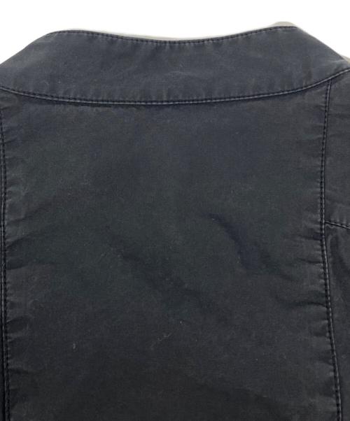 STONE ISLAND（ストーンアイランド）STONE ISLAND (ストーンアイランド) バンドカラーシャツ ブラック サイズ:Ｓの古着・服飾アイテム