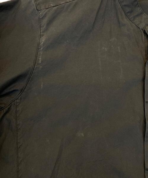 STONE ISLAND（ストーンアイランド）STONE ISLAND (ストーンアイランド) バンドカラーシャツ ブラック サイズ:Ｓの古着・服飾アイテム