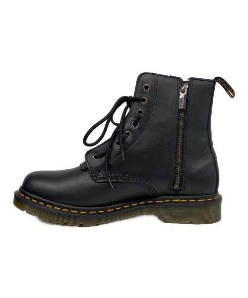 Dr.Martens（ドクターマーチン）Dr.Martens (ドクターマーチン) 1460 Pascal Frnt Zip ブラック サイズ:UK9の古着・服飾アイテム