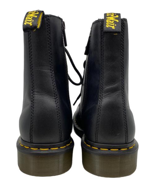 Dr.Martens（ドクターマーチン）Dr.Martens (ドクターマーチン) 1460 Pascal Frnt Zip ブラック サイズ:UK9の古着・服飾アイテム