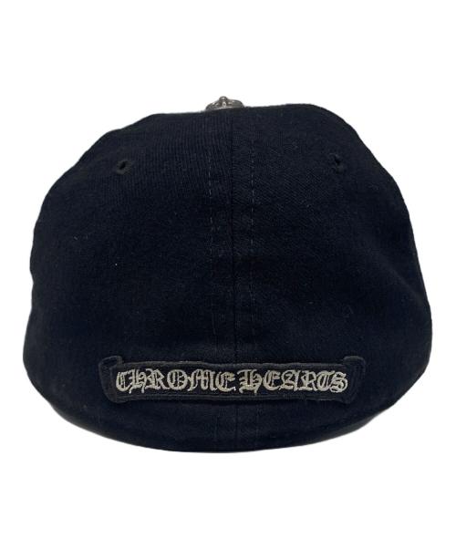CHROME HEARTS（クロムハーツ）CHROME HEARTS (クロムハーツ) ホースシューベースボールトラッカーキャップ ブラック サイズ:7 1/4の古着・服飾アイテム