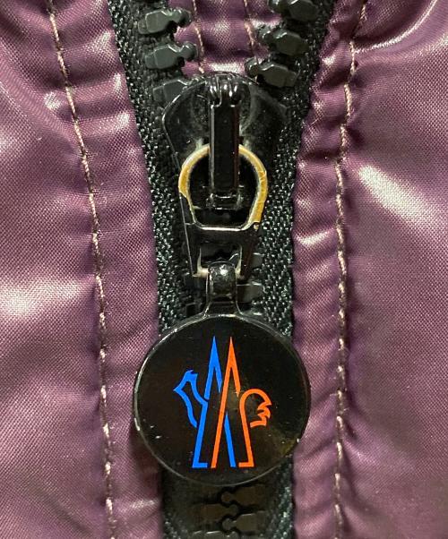 MONCLER（モンクレール）MONCLER (モンクレール) MOKAダウンコート パープル サイズ:1の古着・服飾アイテム