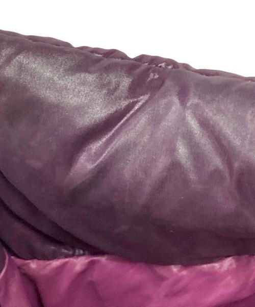 MONCLER（モンクレール）MONCLER (モンクレール) MOKAダウンコート パープル サイズ:1の古着・服飾アイテム