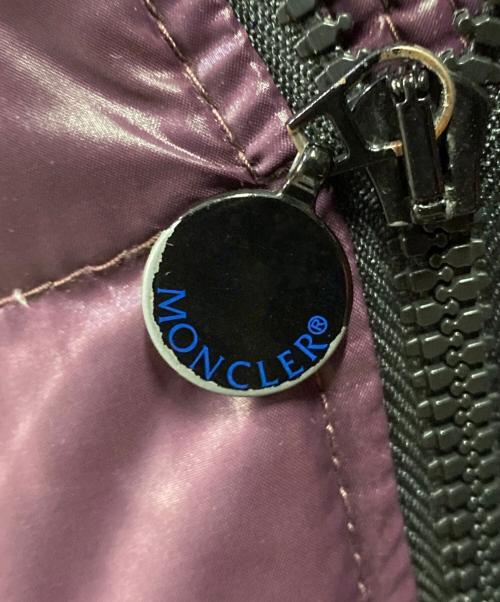 MONCLER（モンクレール）MONCLER (モンクレール) MOKAダウンコート パープル サイズ:1の古着・服飾アイテム