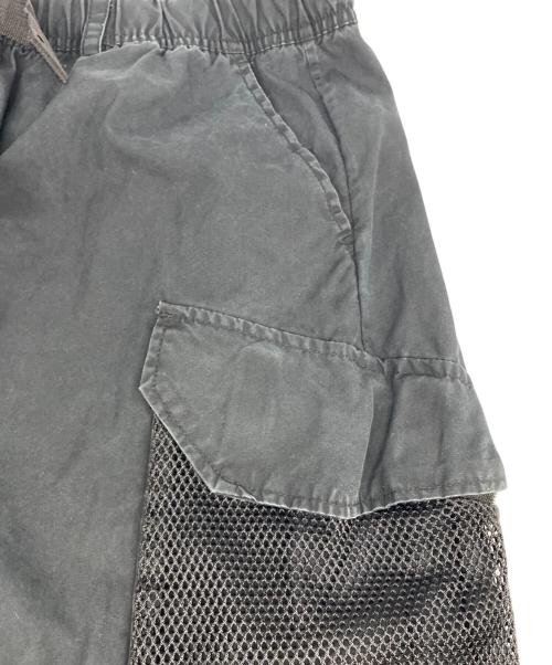 SUPREME（シュプリーム）SUPREME (シュプリーム) Mesh Pocket Belted Cargo Pant ブラック サイズ:XLの古着・服飾アイテム