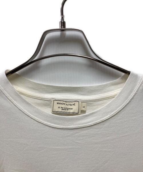 maison kitsune（メゾンキツネ）maison kitsune (メゾンキツネ) Tシャツ ホワイト サイズ:Lの古着・服飾アイテム