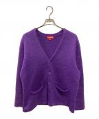 SUPREMEシュプリーム）の古着「20FW Brushed Mohair Cardigan」｜パープル