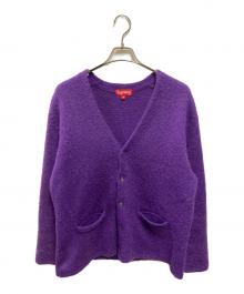SUPREME（シュプリーム）の古着「20FW Brushed Mohair Cardigan」｜パープル