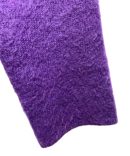 SUPREME（シュプリーム）SUPREME (シュプリーム) 20FW Brushed Mohair Cardigan パープル サイズ:Ｍの古着・服飾アイテム