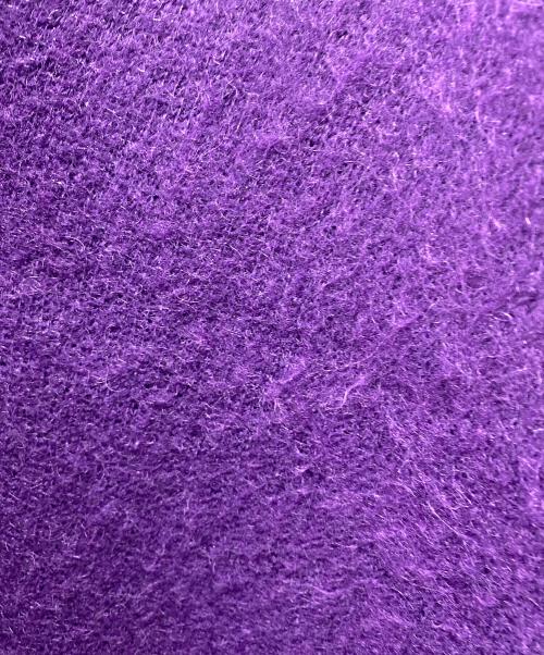 SUPREME（シュプリーム）SUPREME (シュプリーム) 20FW Brushed Mohair Cardigan パープル サイズ:Ｍの古着・服飾アイテム