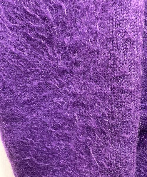 SUPREME（シュプリーム）SUPREME (シュプリーム) 20FW Brushed Mohair Cardigan パープル サイズ:Ｍの古着・服飾アイテム