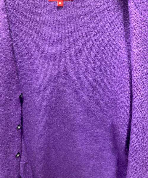 SUPREME（シュプリーム）SUPREME (シュプリーム) 20FW Brushed Mohair Cardigan パープル サイズ:Ｍの古着・服飾アイテム