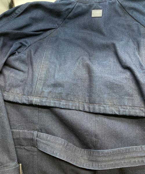 G-STAR RAW（ジースターロゥ）G-STAR RAW (ジースターロゥ) デニムトレンチコート インディゴ サイズ:ＸＳの古着・服飾アイテム