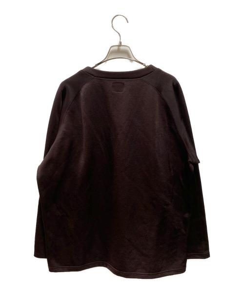 Needles（ニードルズ）Needles (ニードルズ) V-Neck Cardigan ブラウン サイズ:Lの古着・服飾アイテム