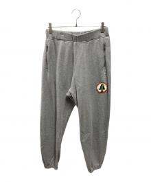 UNDERCOVER（アンダーカバー）の古着「ワッペンスウェットパンツ」｜グレー