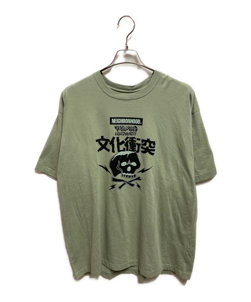 NEIGHBORHOOD（ネイバーフッド）NEIGHBORHOOD (ネイバーフッド) Tシャツ グリーン サイズ:XXLの古着・服飾アイテム