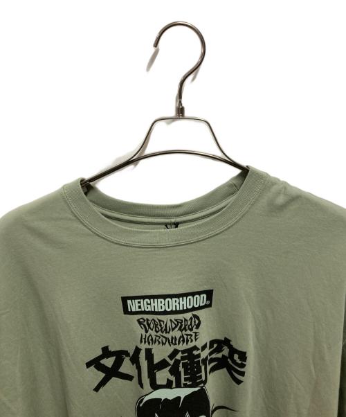 NEIGHBORHOOD（ネイバーフッド）NEIGHBORHOOD (ネイバーフッド) Tシャツ グリーン サイズ:XXLの古着・服飾アイテム
