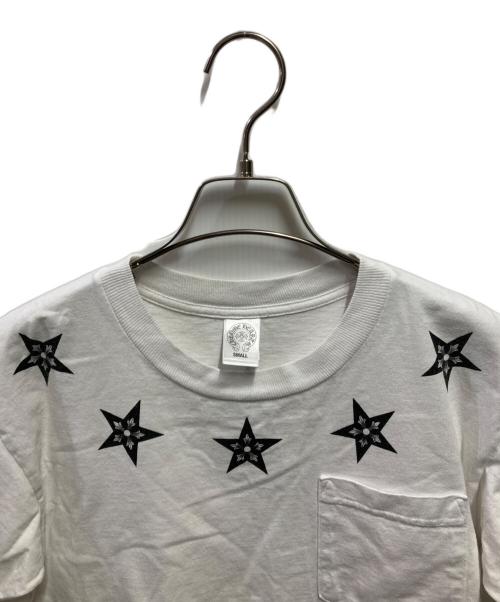 CHROME HEARTS（クロムハーツ）CHROME HEARTS (クロムハーツ) Star Print T-Shirt スタープリントTシャツ 2212-304-0684 ホワイト サイズ:Sの古着・服飾アイテム