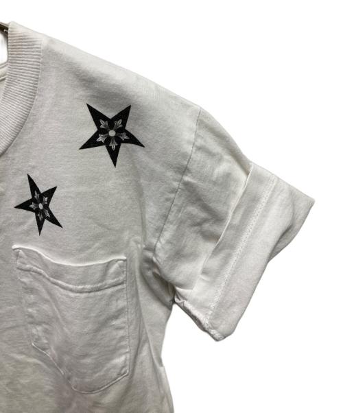 CHROME HEARTS（クロムハーツ）CHROME HEARTS (クロムハーツ) Star Print T-Shirt スタープリントTシャツ 2212-304-0684 ホワイト サイズ:Sの古着・服飾アイテム