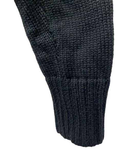 LAUREN RALPH LAUREN（ローレンラルフローレン）LAUREN RALPH LAUREN (ローレンラルフローレン) インターシャニット ブラック サイズ:XXSの古着・服飾アイテム