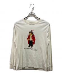 POLO RALPH LAUREN（ポロ・ラルフローレン）の古着「ポロベアTシャツ」｜ホワイト