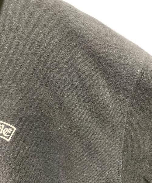 CHROME HEARTS（クロムハーツ）CHROME HEARTS (クロムハーツ) SWTSHRT HD ZIP バックアーチロゴプリントジップ パーカー ブラック サイズ:Мの古着・服飾アイテム